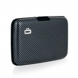 Smart Aluminium Wallet (Carbon Fiber Edition)