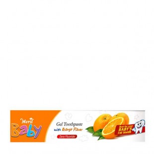 Meril Baby Gel Orange Toothpaste - 45 gm